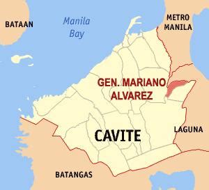gma cavite meaning|General Mariano Alvarez Map .